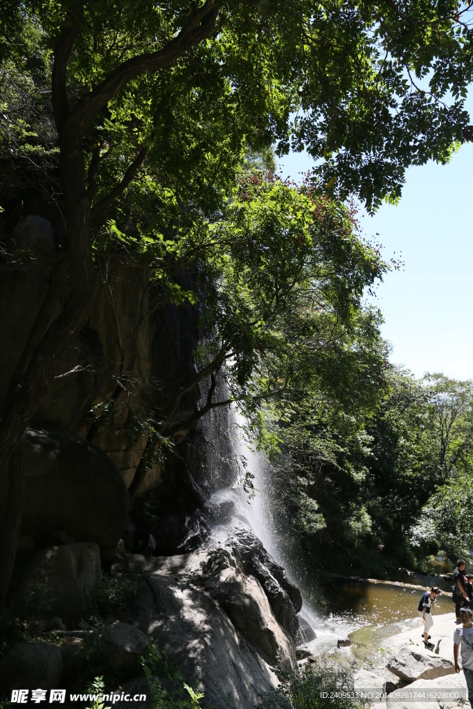 蓟县盘山漱峡