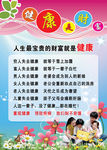 健康是财富展板广告