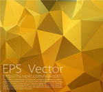 金色光影多边形底纹