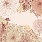 手绘花卉