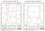 紧急逃生线路图