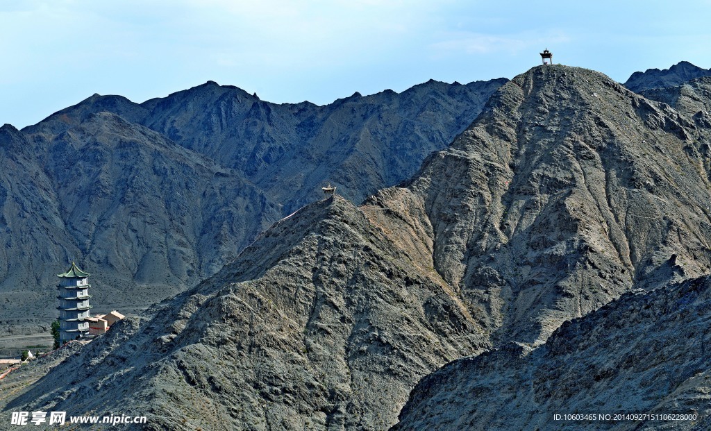 悬壁长城 嘉峪关