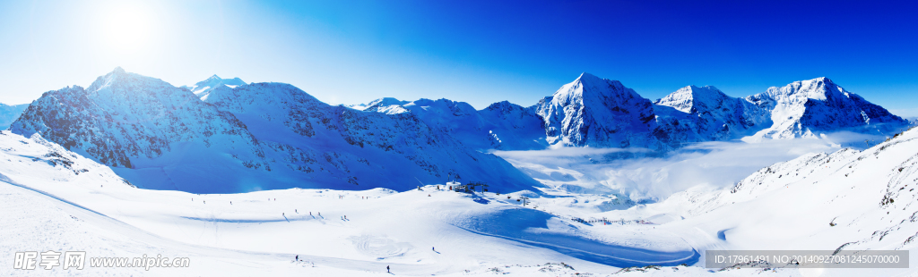 唯美雪山