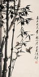 竹林雀影