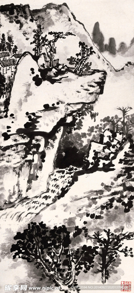 山水国画