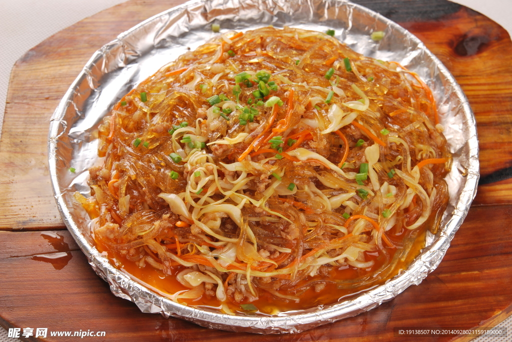 肉末粉丝煲