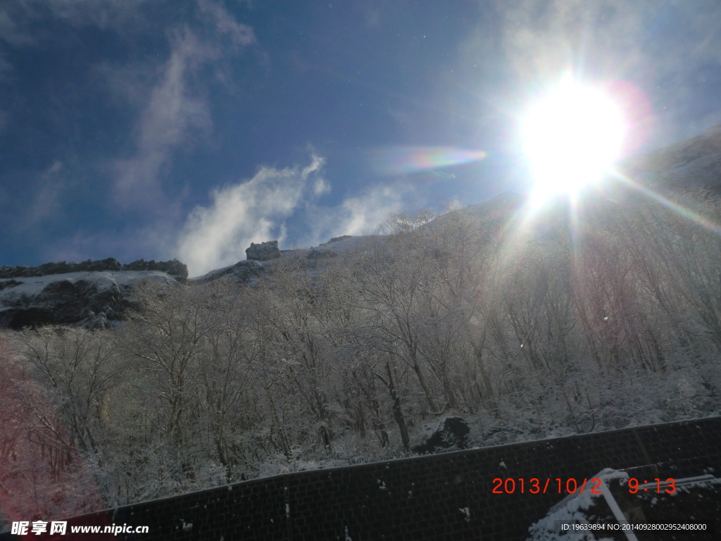 长白山 初晴