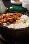 什锦蘑菇拌饭