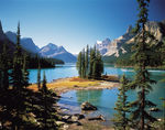 山中水景