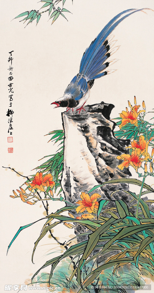花鸟国画