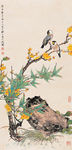 腊梅双鹊