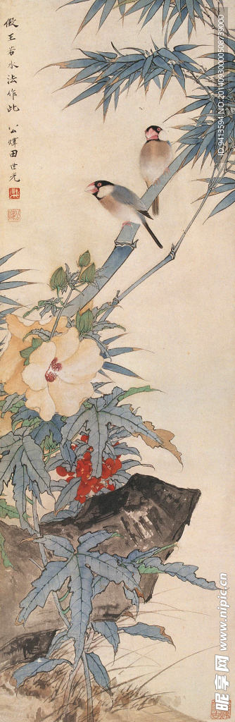 花鸟国画