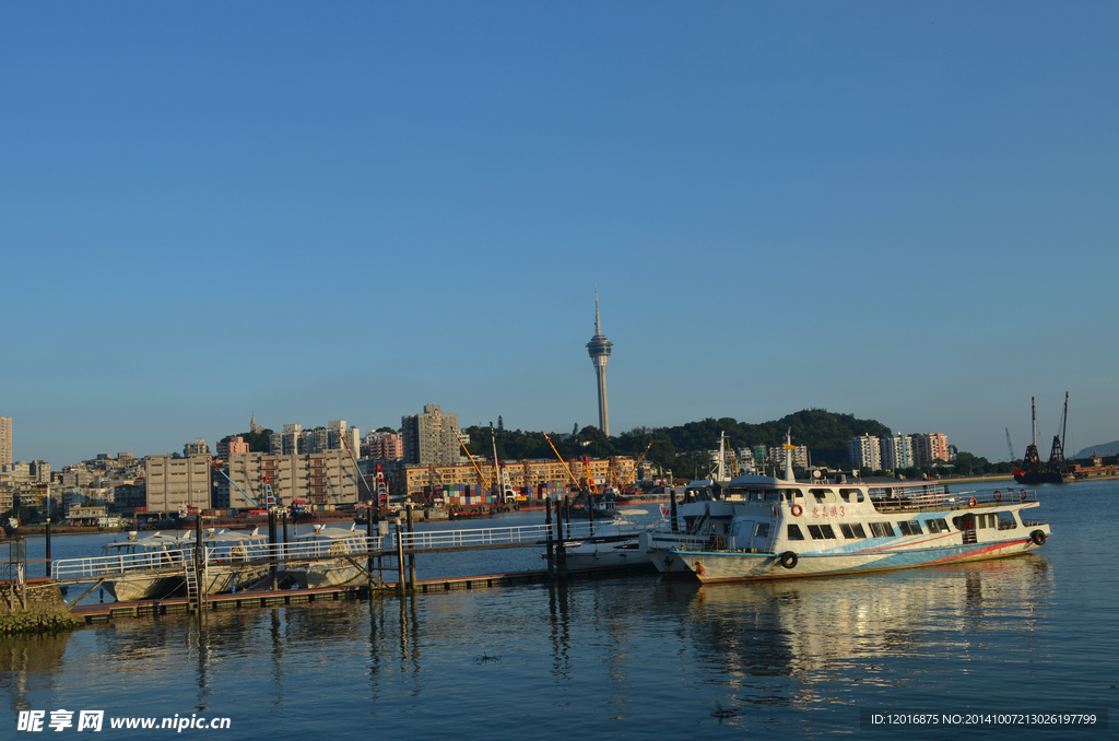 澳门海边  背景  澳门