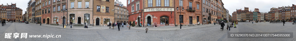 波兰华沙古城市场