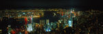 壮观城市夜景图