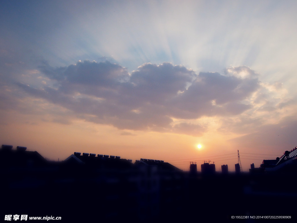 夕阳