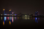 五彩斑斓的夜景