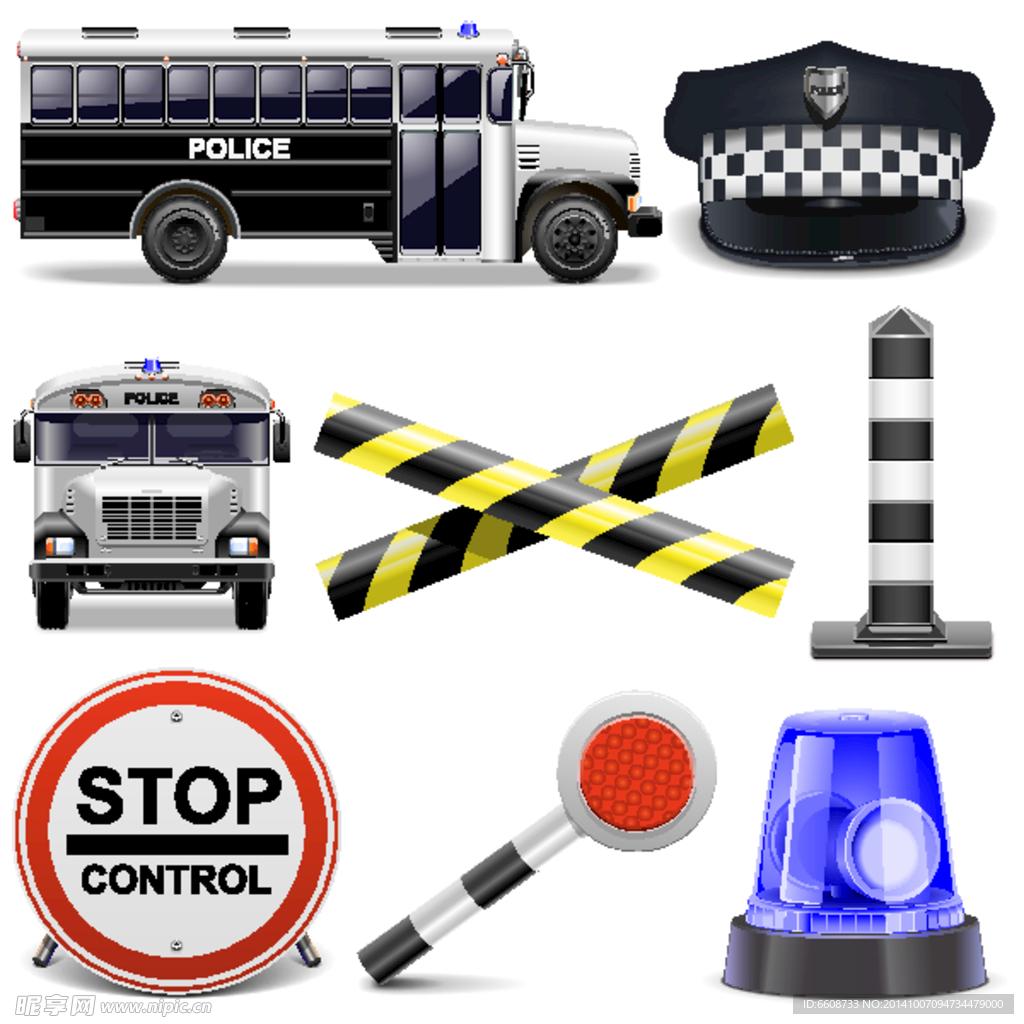 警车