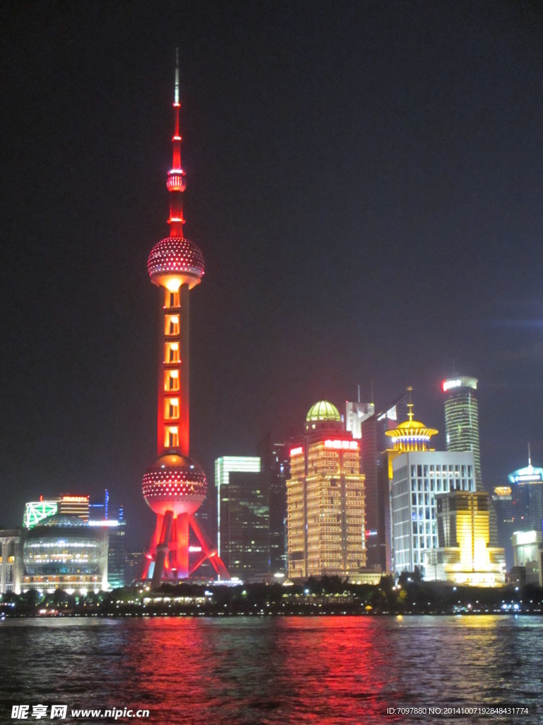 东方明珠夜景