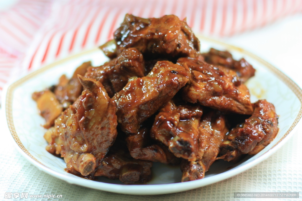 酸汁烧小排