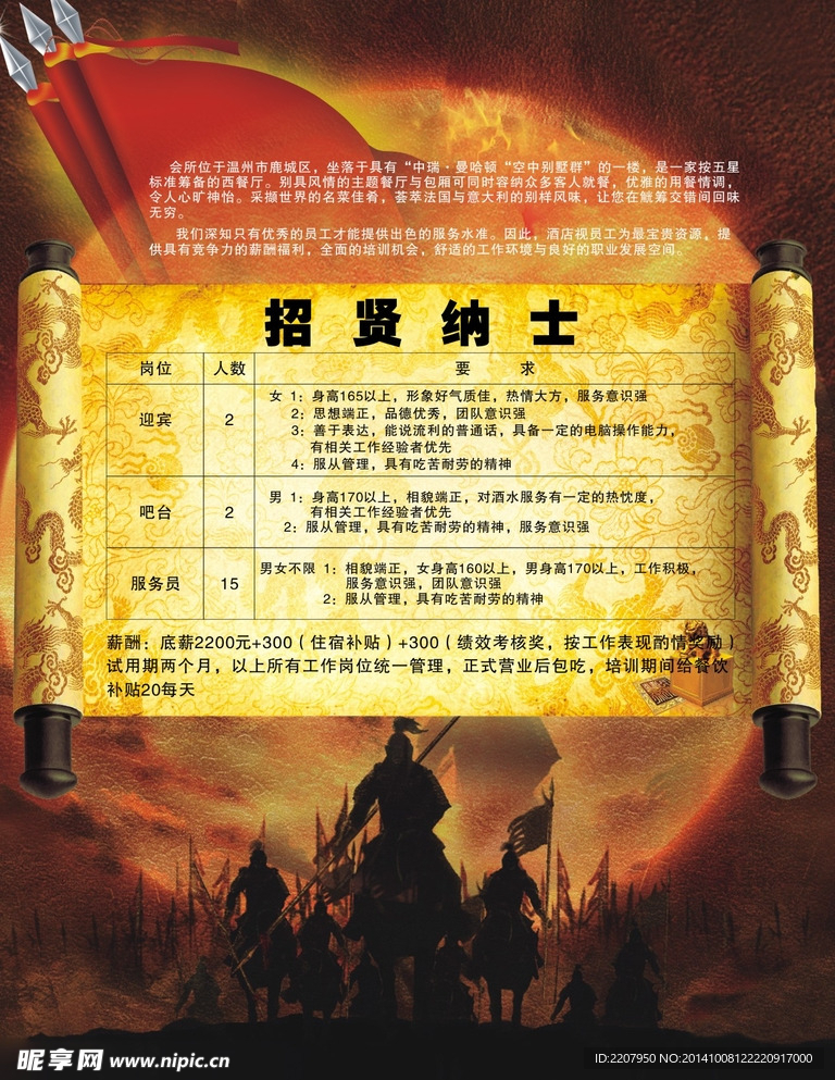 招聘海报