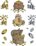 金币 银币  百宝箱