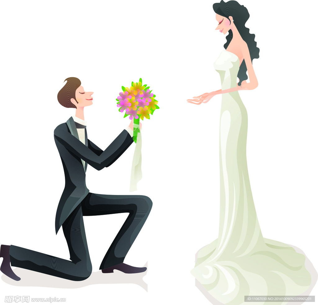 婚庆结婚人物KT