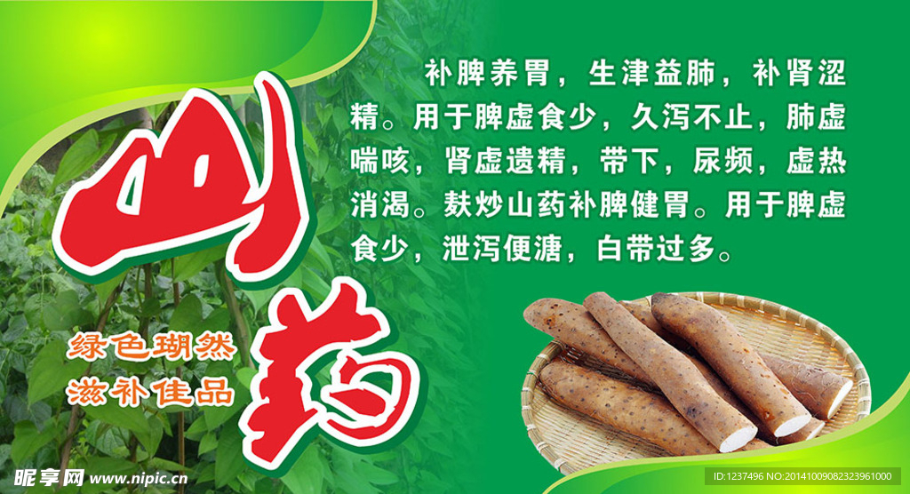 山药宣传广告