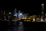 香港 中国 夜景  高楼