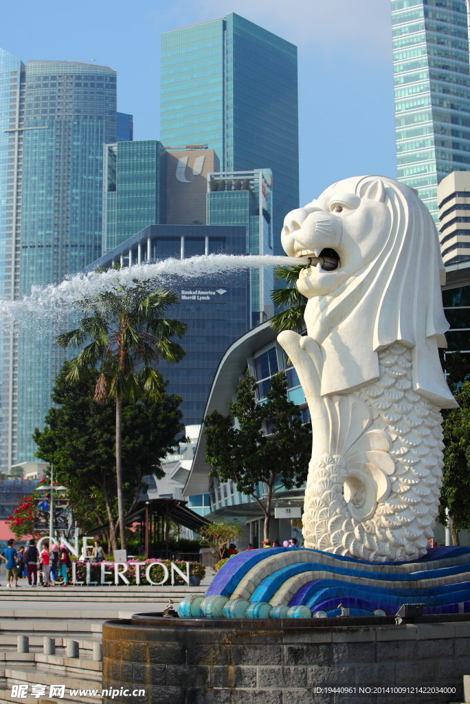 新加坡 鱼尾狮