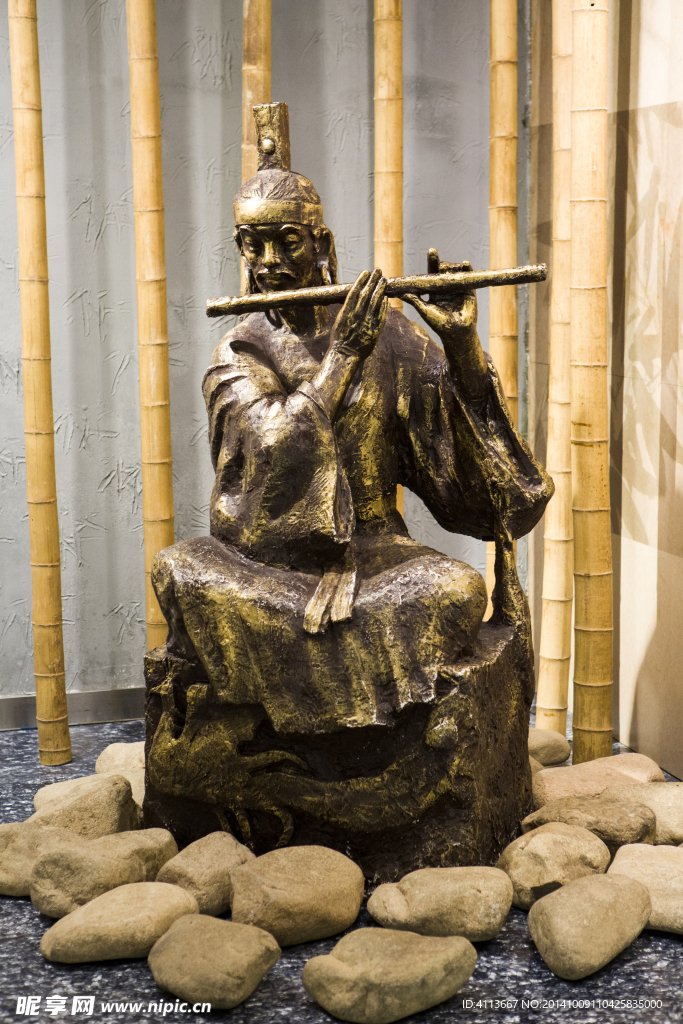 南山竹雕塑