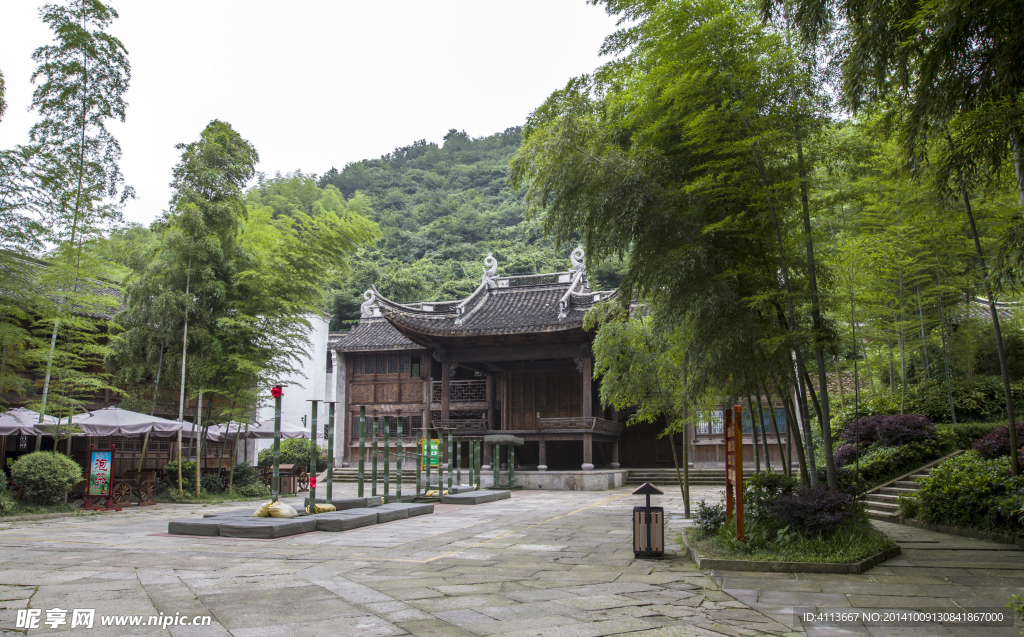 南山竹海风景