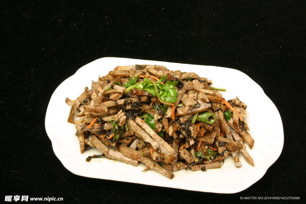 橄榄菜拌牛肉丝