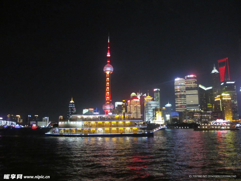 东方明珠夜景