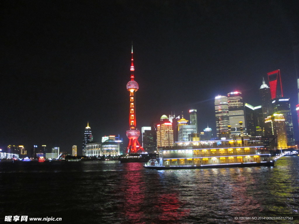 东方明珠夜景