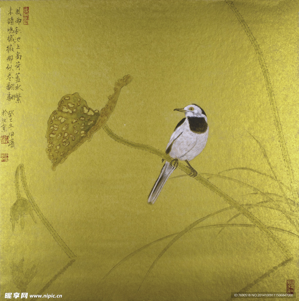 中国画工笔花鸟画
