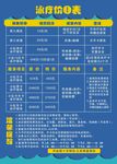 泳疗价目表