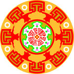 饭桌图案