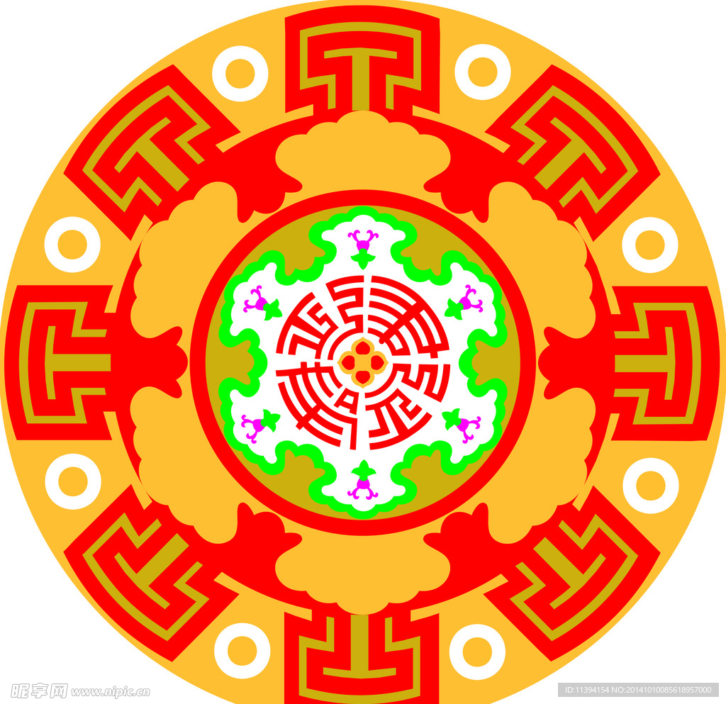 饭桌图案