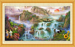 山水油画
