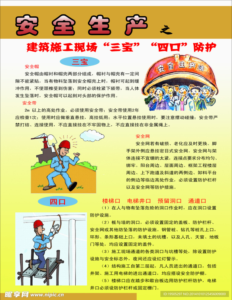 安全生产展板