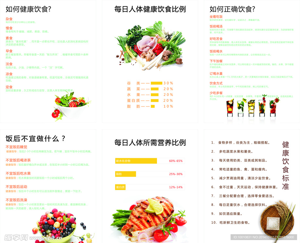 食堂文化展板