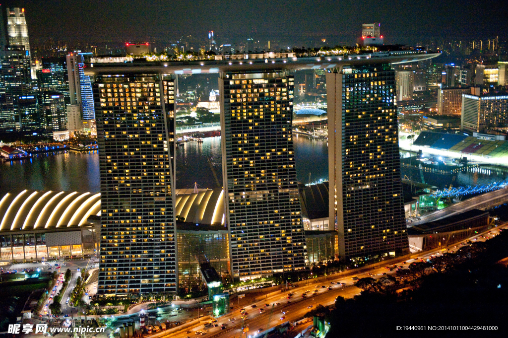 新加坡 优美夜景