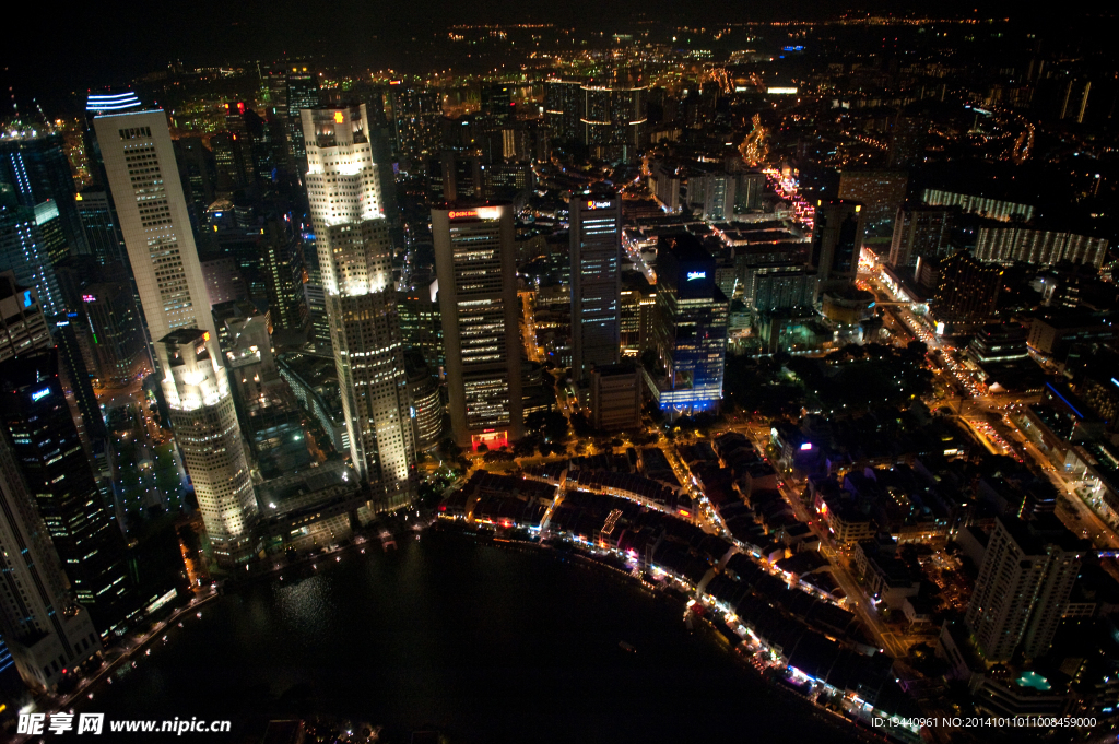 新加坡 优美夜景