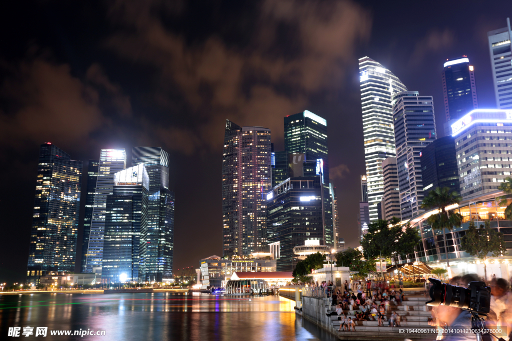 新加坡 都市夜景
