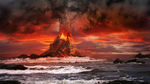 火山爆发
