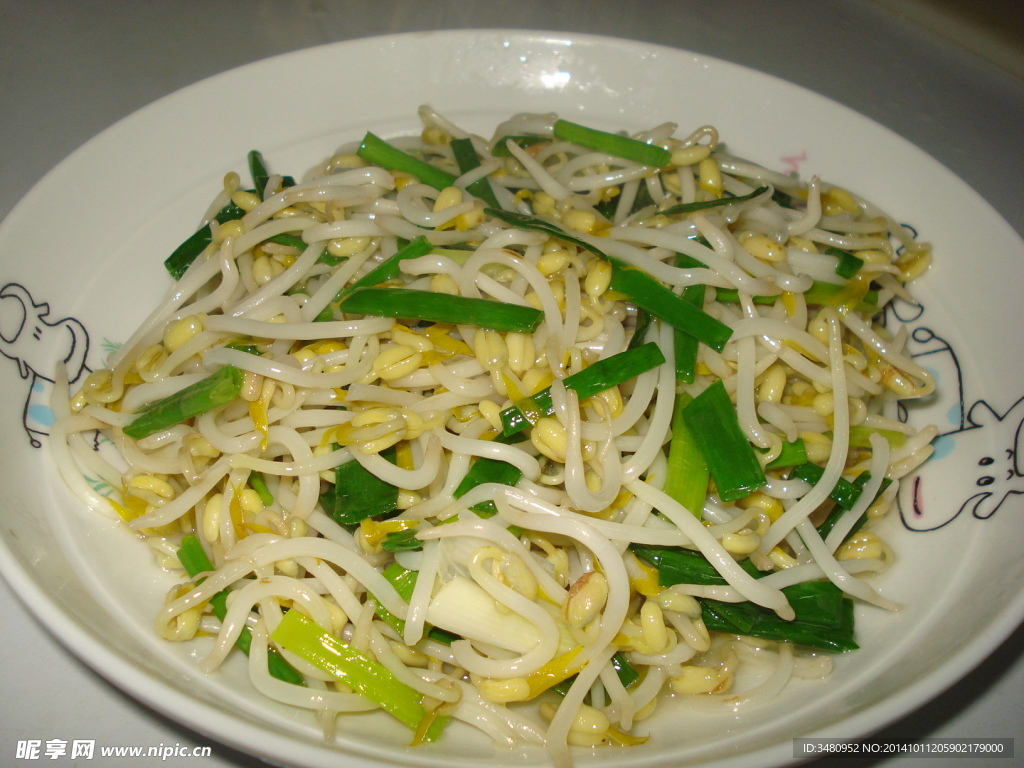 炒豆芽