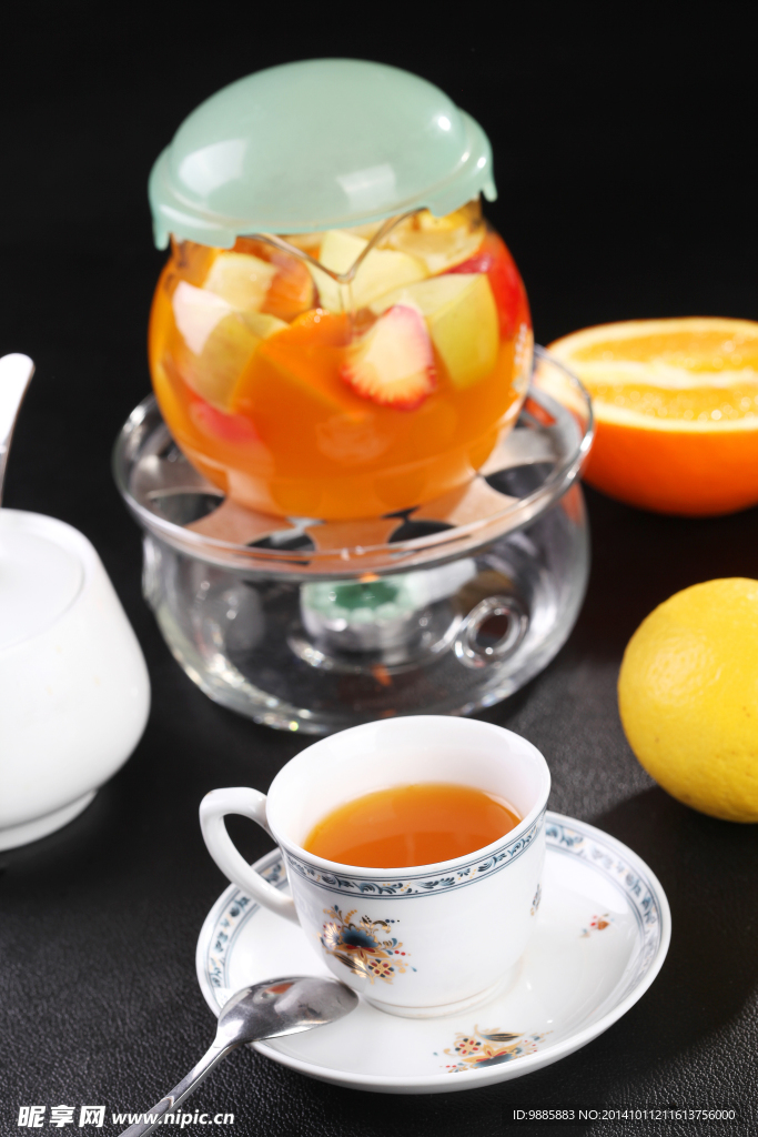 新鲜水果茶