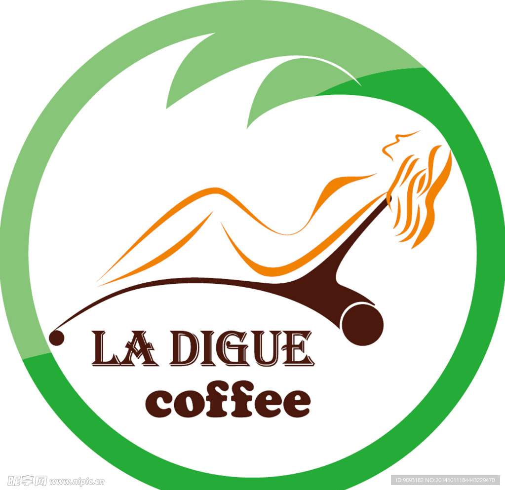 LOGO设计 LA digue