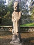 武士石人